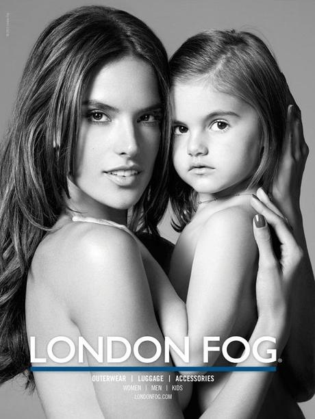 ADE CAMPAIGN | Alessandra Ambrosio e la figlia Anja per  London Fog