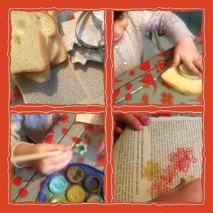 Lavoretti di Natale per i più piccoli: riciclare il pane secco