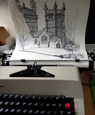 Ti scrivo un disegno, è la Typewriter Art