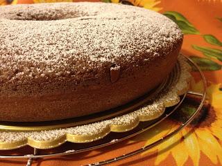 CHIFFON CAKE AL CIOCCOLATO FONDENTE E CAFFE' AROMATIZZATO ALLA VANIGLIA  - Senza Lattosio