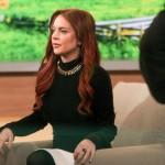 Lindsay Lohan in tv per promuovere il film sulla Taylor02