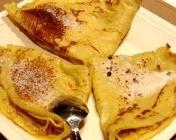 Primo di Natale: crepes vegetariane al formaggio