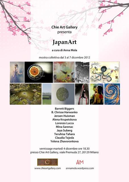 JapanArt  mostra collettiva a cura di Anna Mola