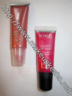 E.L.F. #2803 (Goddess) & KIKO Unlimited Lipgloss  n17