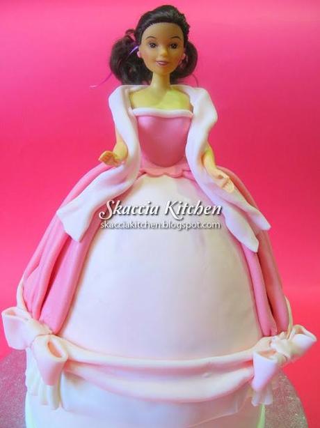 Barbie Doll Cake