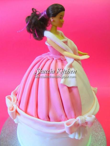 Barbie Doll Cake