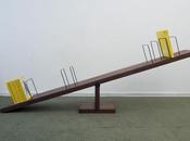 See-saw bookshelf