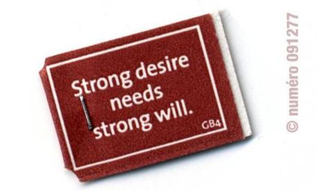 Strong desire needs strong will