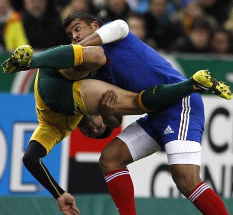 Les Bleus rovesciano il calzino Australia