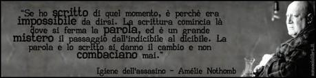 Igiene dell’assassino – Amélie Nothomb