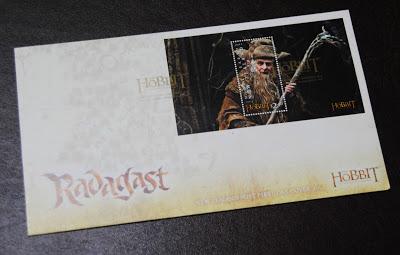 Le Buste First Day della New Zealand Post per il film The Hobbit di Peter Jackson