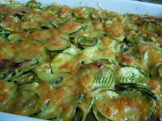 Gratin di zucchine con riso basmati, ma...