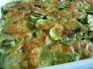 Gratin di zucchine con riso basmati, ma...