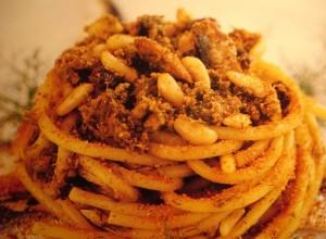 Pasta con le sarde alla sciacchitana