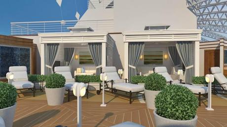 Royal Princess: presentate le nuove aree The Sanctuary e Retreat Pool