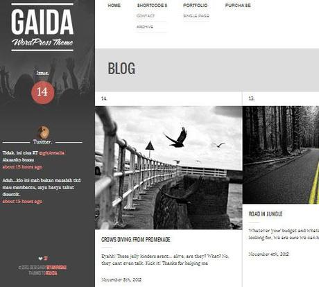 template wordpress