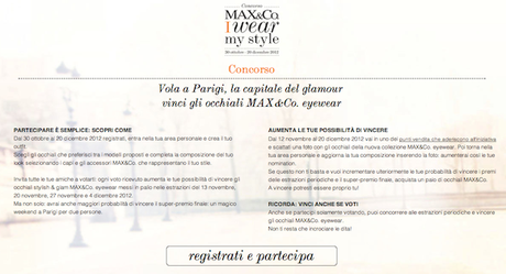 MAX&Co.; | Concorso “I wear my style”