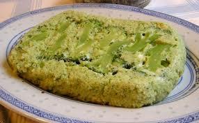 Flan di broccoli e pinoli