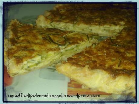 LA QUICHE DE COURGETTES