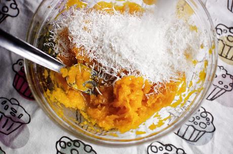 Tortelli di castagne ripieni di zucca