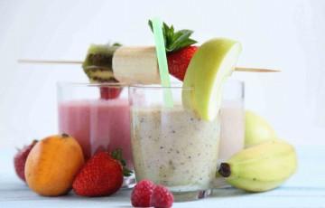 Frappè di frutta allo yogurt