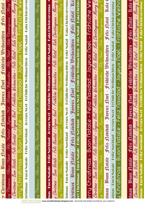 Carte Natale 2012: Christmas Time!!! - Christmas Time 2012 papers!!!