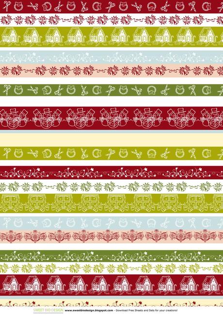 Carte Natale 2012: Christmas Time!!! - Christmas Time 2012 papers!!!