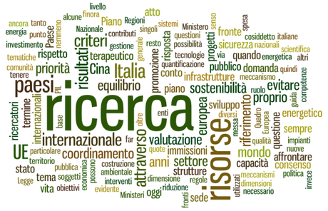 Dibattito Scienza con le word cloud