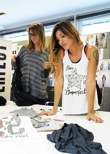 BELEN RODRIGUEZ DIVENTA STILISTA E CREA LA LINEA IMPERFECT