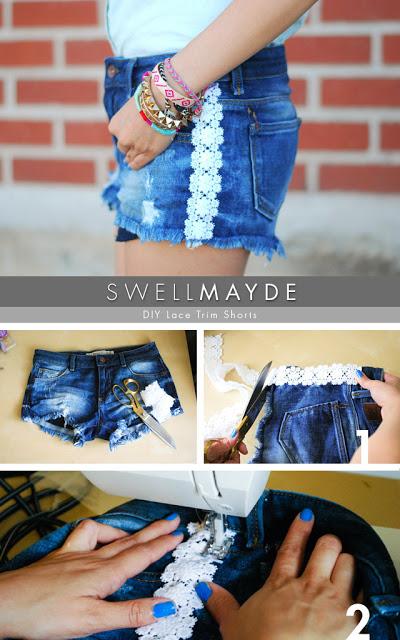 DIY #2 _ Lace shorts