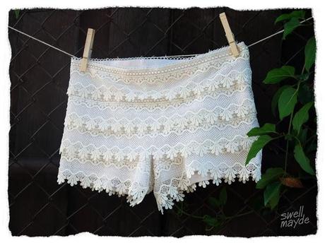 DIY #2 _ Lace shorts
