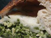 Focaccia alla rucola gorgonzola