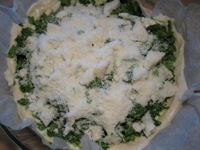 Focaccia alla rucola e gorgonzola