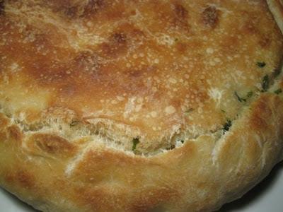 Focaccia alla rucola e gorgonzola