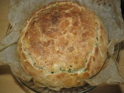 Focaccia alla rucola e gorgonzola