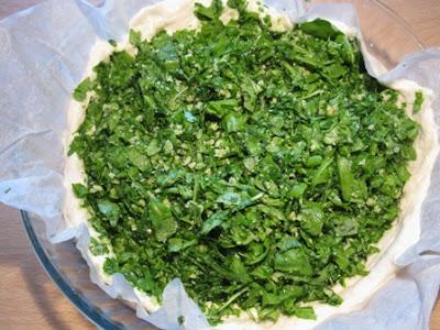 Focaccia alla rucola e gorgonzola