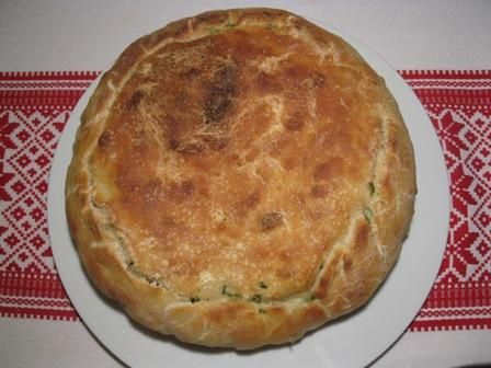 Focaccia alla rucola e gorgonzola