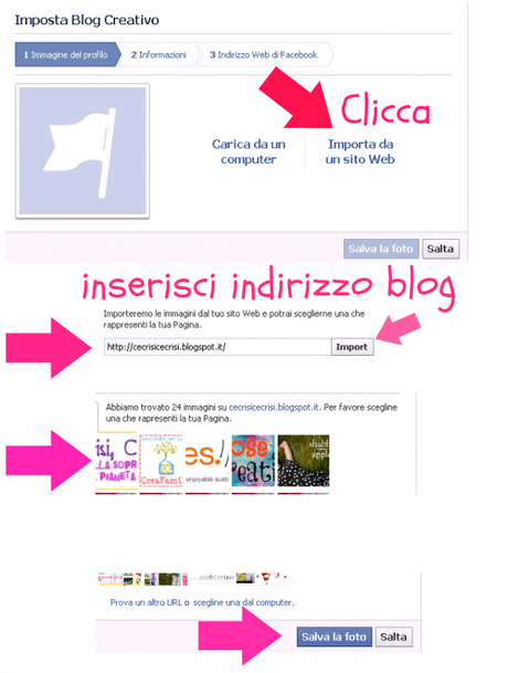 Come Aprire una Pagina Fans di Facebook per il Nostro Blog {Step by Step}