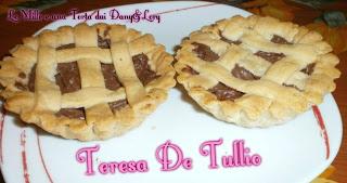 CROSTATINE DI FROLLA ALLA NUTELLA