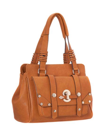 Vegan Adrianne Satchel Bag 