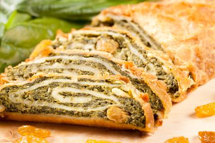 strudel con verdure