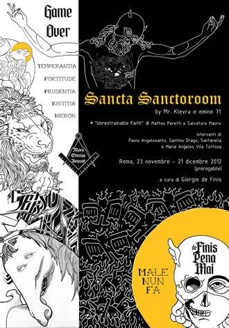 Dal 23 novembre al 21 dicembre “Sancta Sanctoroom” alla Casa dell’Architettura