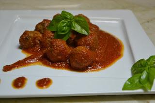 Polpettine con salsa di pomodoro