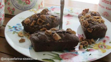 mini cake cioccolato e nocciole