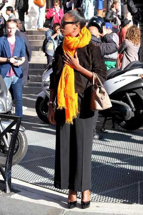 In the Street...Black + Brown, Paris