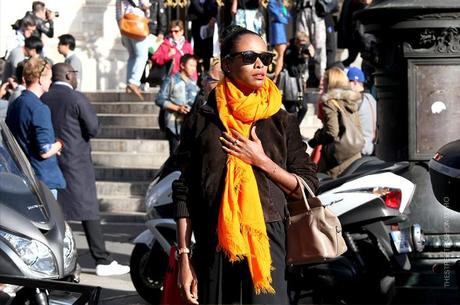 In the Street...Black + Brown, Paris