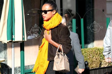 In the Street...Black + Brown, Paris