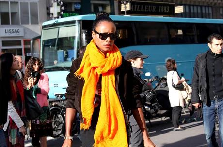 In the Street...Black + Brown, Paris