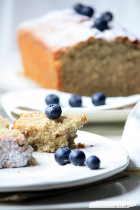 Plumcake allo yogurt di mirtilli - ilil