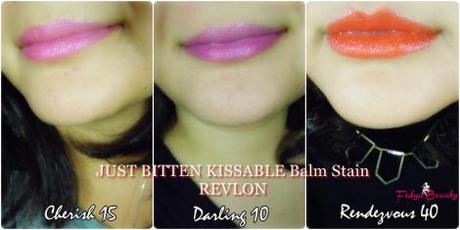 Review&Photo;: Revlon JUST BITTEN KISSABLE Balm Stain